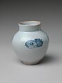 Jar with Chrysanthemums, Porcelain painted with underglaze blue (Hizen ware), Japan