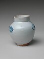 Jar with Chrysanthemums, Porcelain painted with underglaze blue (Hizen ware), Japan