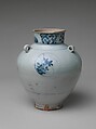 Jar with Four Ring Handles, Porcelain painted in underglaze blue (Arita ware, Imari type), Japan