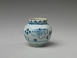 Jar, Porcelain with underglaze blue (Hizen ware), Japan