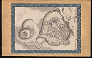 Picture Book in the Katsushika Style (Ehon Katsushika-buri), Katsushika Hokusai (Japanese, Tokyo (Edo) 1760–1849 Tokyo (Edo)), Folding album of twenty-eight block-ready drawings (hanshita-e) for book illustrations; ink on paper with woodblock-printed borders and titles, Japan