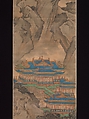 The Palace of Nine Perfections, Yuan Jiang (active ca.1680–ca.1730), Set of twelve hanging scrolls; ink and color on silk, China