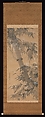 Bamboo in Snow, Taihō Shōkon (1691–1774), Pair of hanging scrolls; ink on silk, Japan