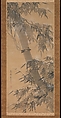 Bamboo in Snow, Taihō Shōkon (1691–1774), Pair of hanging scrolls; ink on silk, Japan