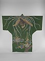 Yogi Coverlet, Silk, resist-dyed and handpainted, Japan