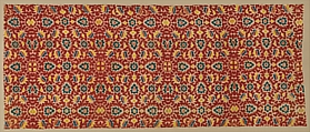 Dye-Patterned Silk, Silk (clamp resist, dyed), India