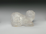 Figure of a lion, Rock crystal, China