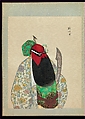 One hundred portraits of Peking opera characters, Unidentified artist, Album of fifty leaves; ink, color, and gold on silk, China