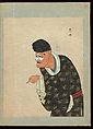 One hundred portraits of Peking opera characters, Unidentified artist, Album of fifty leaves; ink, color, and gold on silk, China