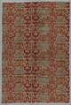 Quilt or Carpet, Cotton (drawn and painted resist and mordant, dyed, overpainted); silk lining and cotton filling, India (Coromandel Coast), for the European market