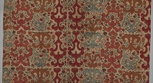 Quilt or Carpet, Cotton (drawn and painted resist and mordant, dyed, overpainted); silk lining and cotton filling, India (Coromandel Coast), for the European market