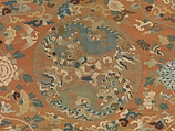 Screen Panel or Kang Cover, Silk and metallic-thread tapestry (kesi), China