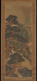 Deer amid Pine Trees, Unidentified artist, Pair of hanging scrolls; ink and color on silk, Korea
