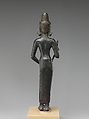 Standing Bodhisattva Maitreya , the Buddha of the Future, Bronze, Northeast Thailand