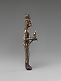 Standing Bodhisattva, probably Maitreya, Silver alloy, Northeast Thailand