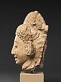 Head of Buddha, Stucco, Thailand (Ratchaburi Province)