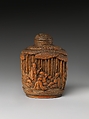 Snuff Bottle with Seven Sages of the Bamboo Grove, Bamboo, China