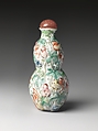 Snuff Bottle, Porcelain, China