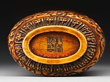 Snuff Bottle, Ivory with stopper of coral and gilded copper alloy bezel, China