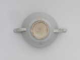 Wine cup with ear handles, Porcelain, Korea