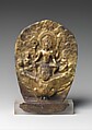 Vishnu Riding on Garuda, Gilt copper repoussé, Nepal