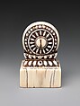 Seal with knob in the shape of a wheel, Ivory, China