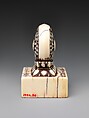 Seal with knob in the shape of a wheel, Ivory, China