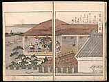 Yoshiwara Picture Book of New Year’s Festivities (Seirō ehon nenjū gyōji) 青楼繪本年中行事, Kitagawa Utamaro 喜多川歌麿 (Japanese, ca. 1754–1806), Set of two woodblock printed books; ink and color on paper, Japan