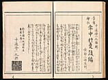 Yoshiwara Picture Book of New Year’s Festivities (Seirō ehon nenjū gyōji) 青楼繪本年中行事, Kitagawa Utamaro 喜多川歌麿 (Japanese, ca. 1754–1806), Set of two woodblock printed books; ink and color on paper, Japan