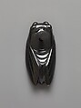 Figure of a cicada, Smoky quartz, China