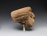 Head of a Clay Figure (Dogū), Earthenware with incised decoration (Katsusaka type), Japan