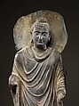 Buddha, Schist, Pakistan, Khyber-Pakhtunkhwa province, possibly Takht-i-bahi monastery, ancient region of Gandhara