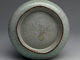 Vase, Stoneware with crackled blue glaze (Longquan ware), China
