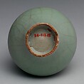 Jar, Stoneware with celadon glaze (Longquan ware), China