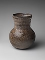 Jar, Stoneware with accidental ash glaze, Korea