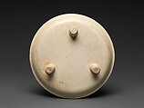 Tray, Earthenware with three-color (sancai) glaze, China