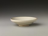Bowl, Stoneware with white slip and glaze, China