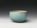 Bowl, Stoneware with blue glaze (Jun ware), China