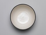 Basin with Lotus Decoration, Porcelain with carved and incised decoration under ivory glaze (Ding ware), China
