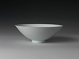Bowl with two boys and foliage, Porcelain with incised and combed decoration under light-bluish glaze (Jingdezhen Qingbai ware), China