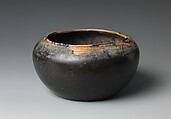 Bowl, Black lacquer with coiled wood substrate, China