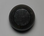 Bowl, Black lacquer with coiled wood substrate, China