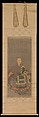 Portrait of Keinan Eibun, Hanging scroll; ink, color, and gold on silk, Japan
