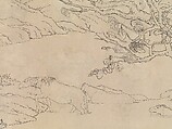 One Hundred Horses, Giuseppe Castiglione (Lang Shining 郎世寧) (Italian, Milan 1688–1766 Beijing), Handscroll; ink on paper, China
