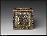 Portable Cabinet with Drawers, Gold maki-e on black lacquer, inlaid with mother-of-pearl; silver mounts, Japan