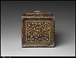 Portable Cabinet with Drawers, Gold maki-e on black lacquer, inlaid with mother-of-pearl; silver mounts, Japan