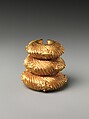 Weighted Fastener, Gold, Indonesia (Java)