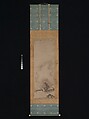 Fenggan, Hanshan, and Shide, Reisai (Japanese, active ca. 1430–50), Pair of hanging scrolls; ink and color on paper, Japan