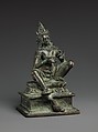 Seated Bodhisattva Vajrapani, Bronze, Indonesia (Java)