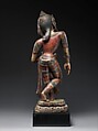 Goddess of Dance (Nrtyadevi), Wood with pigment, Nepal, Kathmandu Valley